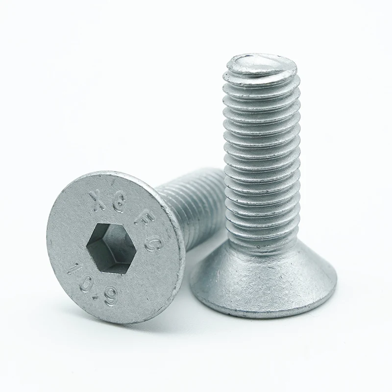 Dacromet-beschichtete Hex-Sockel-Kopfdeckerschrauben mit Kopfdeckel